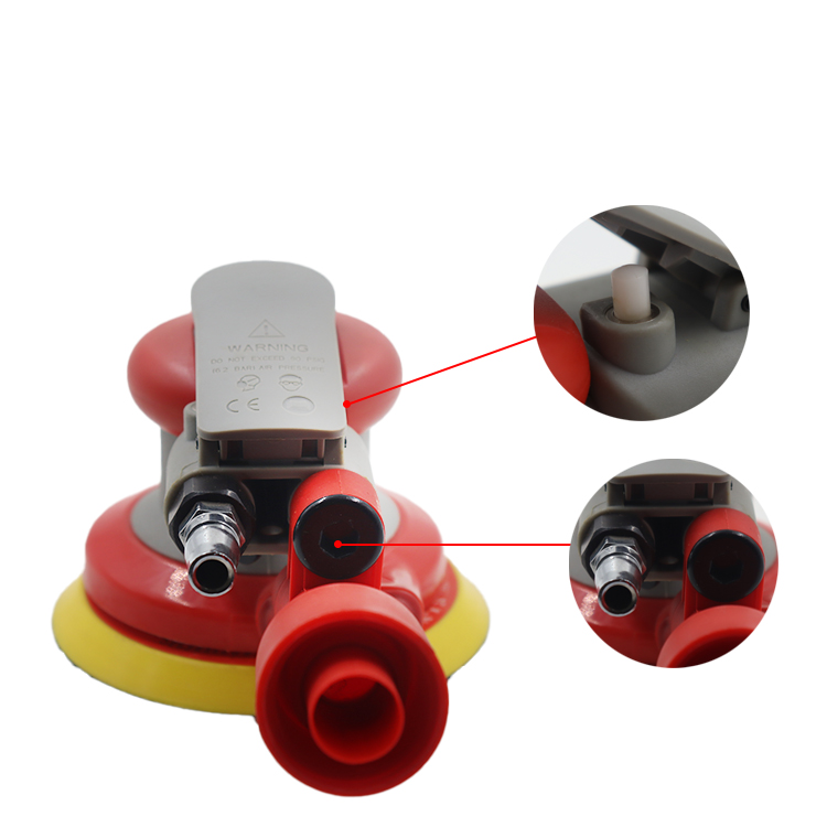 Sander orbital de 8 mm &agrave; vide auto-vide