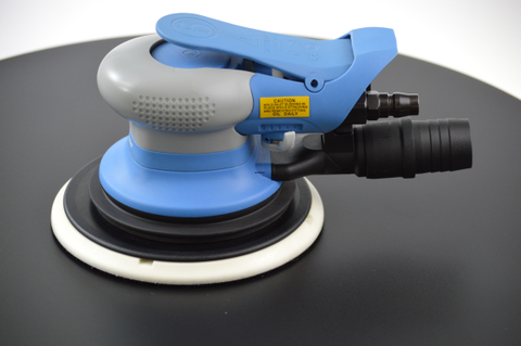 Vas de 6 pouces à vide à double action étanche et étanche à air orbital à ponceuse orbitale