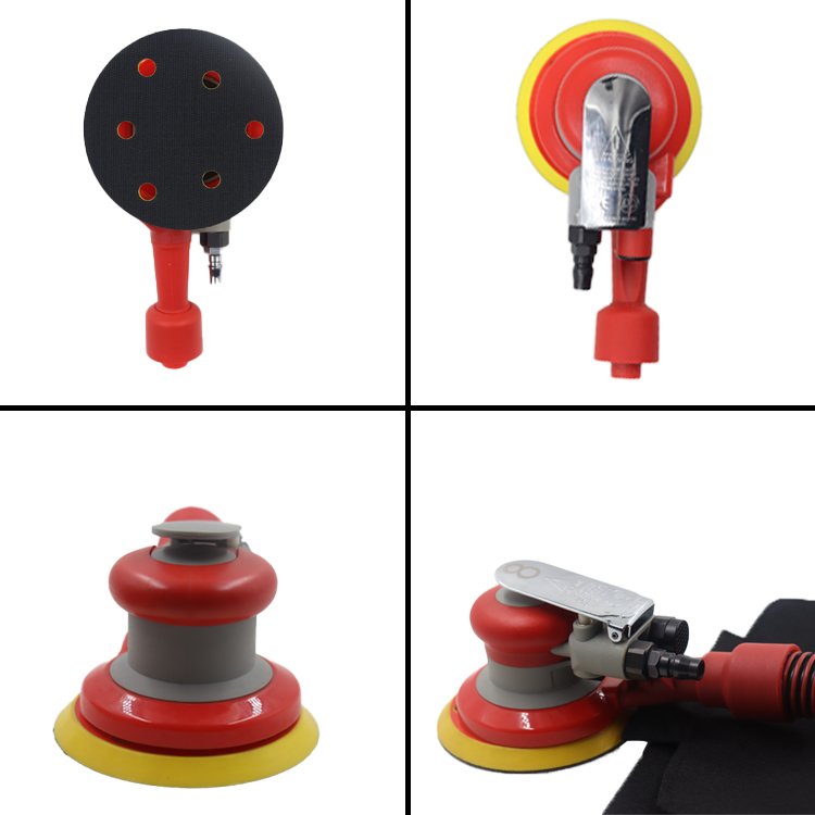 Sander orbital de 8 mm &agrave; vide auto-vide