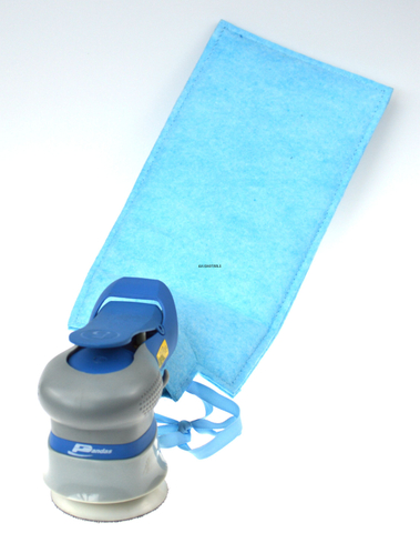 Pandas 3inch orbital pneumatique ponceuse d'air étanche à la poussière faible vibration auto-vide