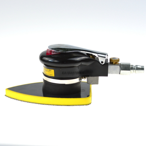 Ponceuse orbitale pneumatique professionnelle avec patin triangulaire 70x100