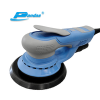 PANDAS 6 pouces 150 mm 400-10000 tr/min 2,5 mm orbite de qualité industrielle meulage de précision machine à papier de verre électrique machine-outil à vitesse variable sans brosse électrique ponceuse à piste aléatoire