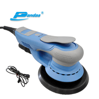 PANDAS 6 pouces 150 mm 400-10 000 tr/min orbite de 5 mm de qualité industrielle, machine-outil à papier de verre électrique couramment utilisée, vitesse variable, ponceuse électrique sans balais à piste aléatoire